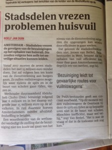 artikel parool huisvuil